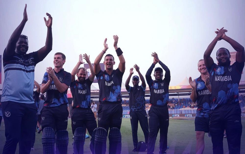 The Weekend Leader - T20 World Cup: Erasmus, Wiese power Namibia to Super 12 stage